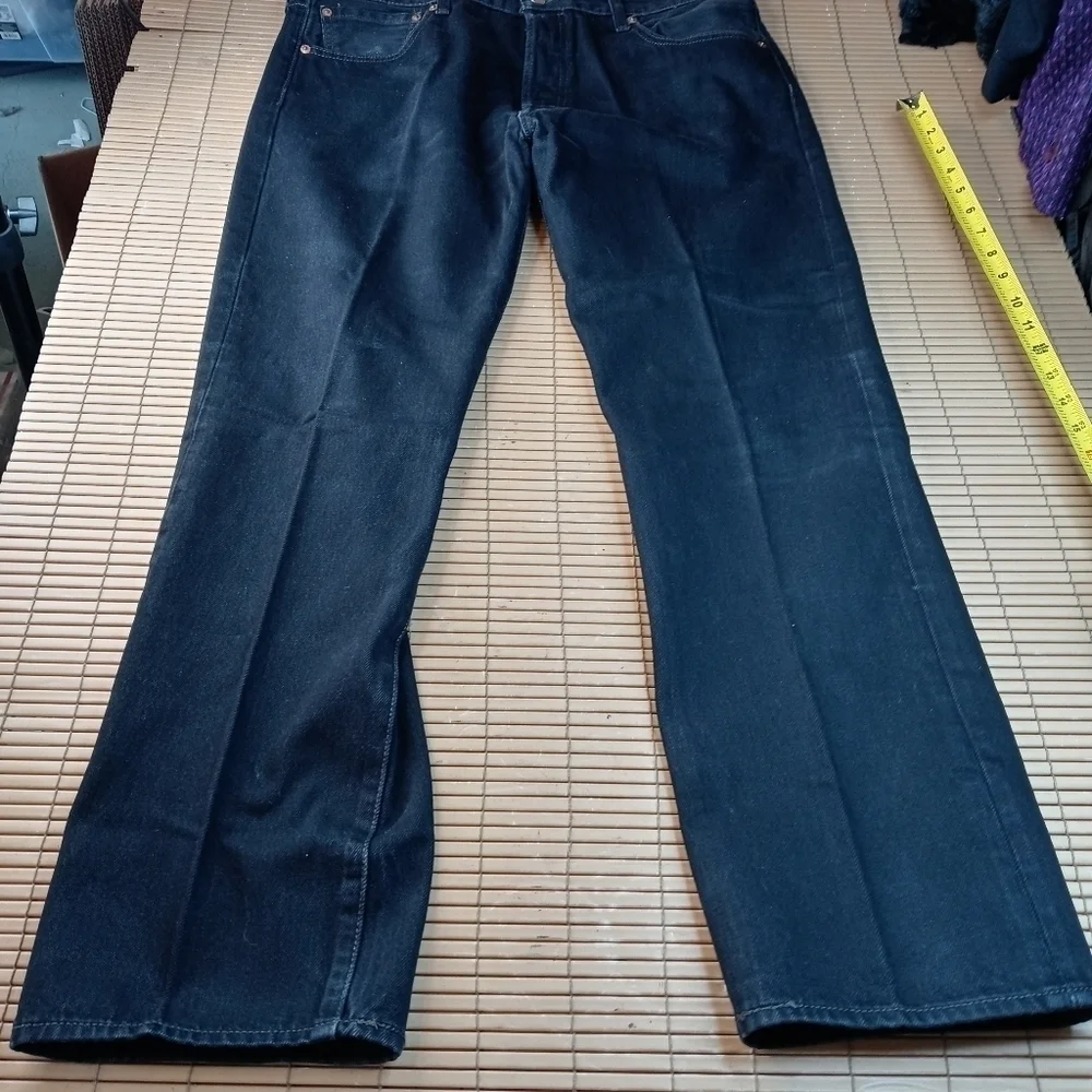 Levi's 501xx men's black jeans. Button fly. Sz 36x30. B101 6pm